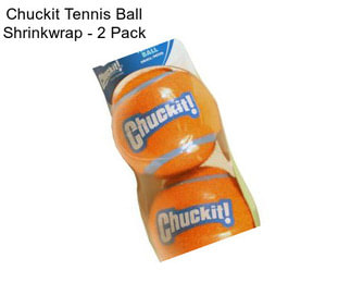 Chuckit Tennis Ball Shrinkwrap - 2 Pack