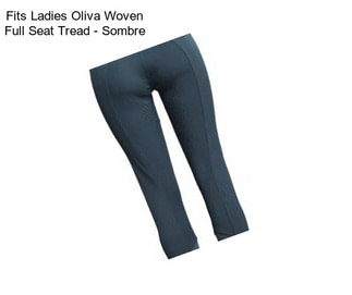 Fits Ladies Oliva Woven Full Seat Tread - Sombre