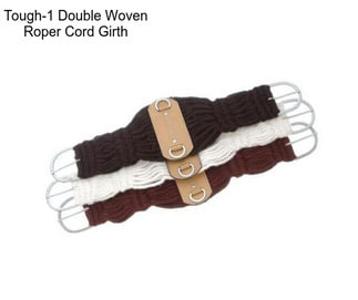 Tough-1 Double Woven Roper Cord Girth