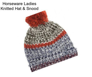 Horseware Ladies Knitted Hat & Snood