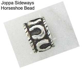 Joppa Sideways Horseshoe Bead