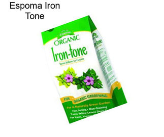 Espoma Iron Tone