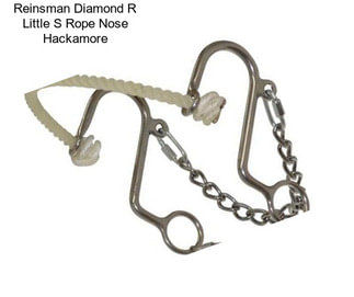 Reinsman Diamond R Little S Rope Nose Hackamore