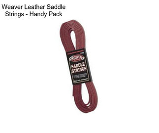 Weaver Leather Saddle Strings - Handy Pack