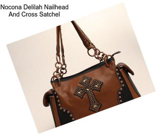 Nocona Delilah Nailhead And Cross Satchel