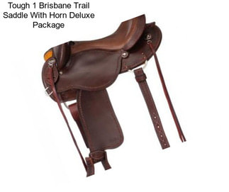 Tough 1 Brisbane Trail Saddle With Horn Deluxe Package