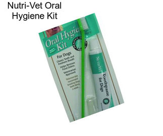 Nutri-Vet Oral Hygiene Kit