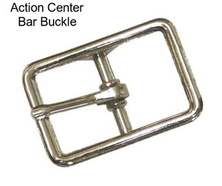 Action Center Bar Buckle