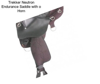 Trekker Neutron Endurance Saddle with o Horn