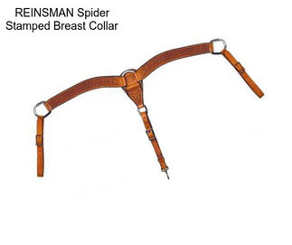 REINSMAN Spider Stamped Breast Collar