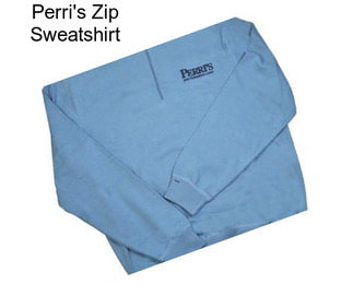 Perri\'s Zip Sweatshirt