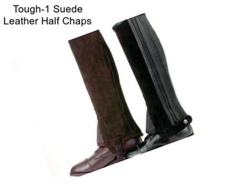 Tough-1 Suede Leather Half Chaps