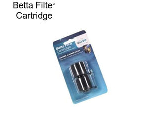 Betta Filter Cartridge