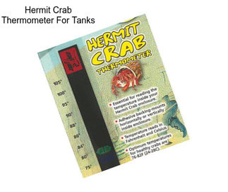 Hermit Crab Thermometer For Tanks