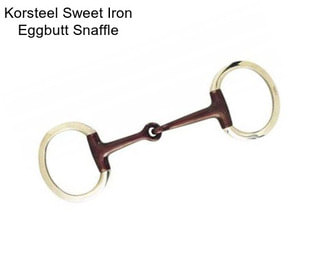 Korsteel Sweet Iron Eggbutt Snaffle