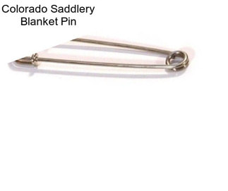 Colorado Saddlery Blanket Pin