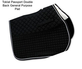 Toklat Passport Double Back General Purpose Pad