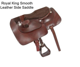 Royal King Smooth Leather Side Saddle