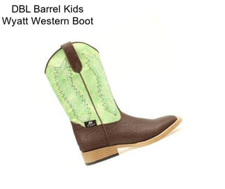 DBL Barrel Kids Wyatt Western Boot