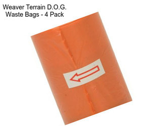 Weaver Terrain D.O.G. Waste Bags - 4 Pack