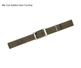 Billy Cook Saddlery Nylon Tug Strap