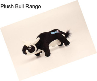 Plush Bull Rango