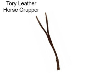 Tory Leather Horse Crupper