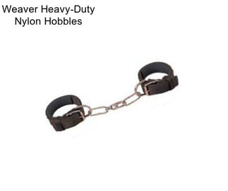 Weaver Heavy-Duty Nylon Hobbles