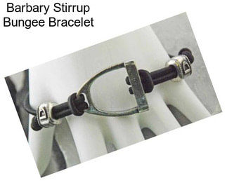 Barbary Stirrup Bungee Bracelet