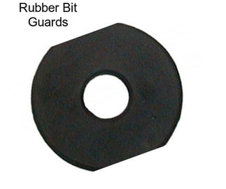 Rubber Bit Guards