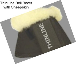 ThinLine Bell Boots with Sheepskin