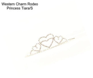 Western Charm Rodeo Princess Tiara/S