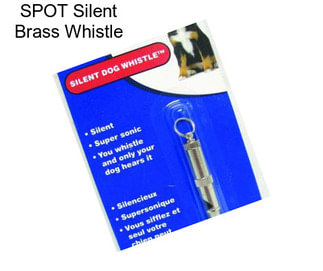 SPOT Silent Brass Whistle