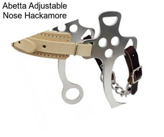 Abetta Adjustable Nose Hackamore