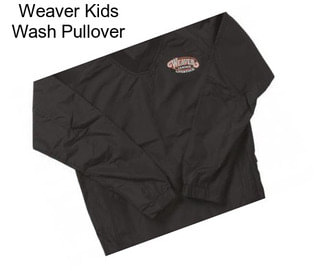 Weaver Kids Wash Pullover