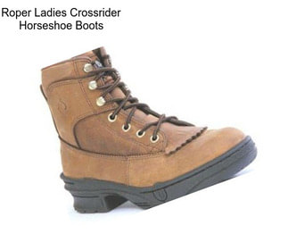 Roper Ladies Crossrider Horseshoe Boots