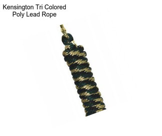 Kensington Tri Colored Poly Lead Rope