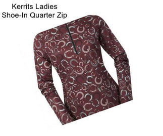 Kerrits Ladies Shoe-In Quarter Zip