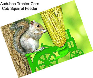 Audubon Tractor Corn Cob Squirrel Feeder