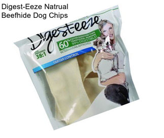 Digest-Eeze Natrual Beefhide Dog Chips