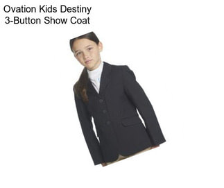 Ovation Kids Destiny 3-Button Show Coat