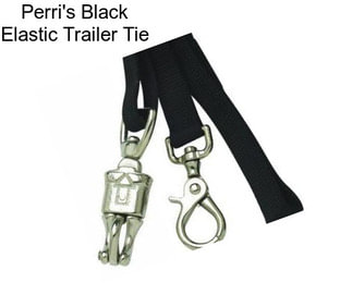 Perri\'s Black Elastic Trailer Tie