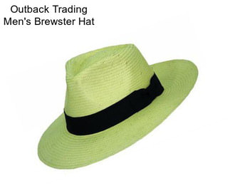 Outback Trading Men\'s Brewster Hat