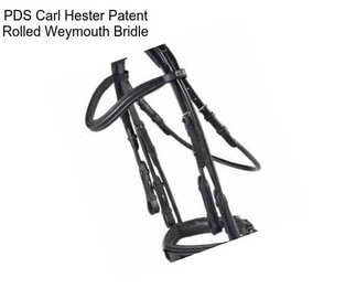 PDS Carl Hester Patent Rolled Weymouth Bridle