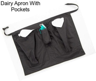 Dairy Apron With Pockets