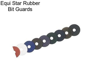 Equi Star Rubber Bit Guards