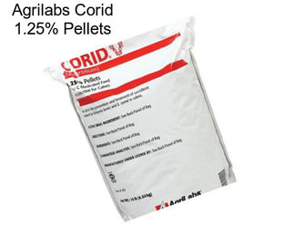 Agrilabs Corid 1.25% Pellets