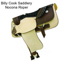 Billy Cook Saddlery Nocona Roper