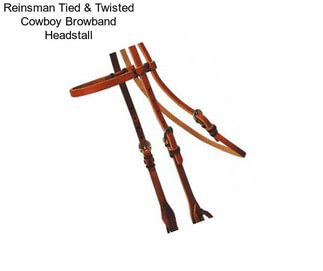 Reinsman Tied & Twisted Cowboy Browband Headstall