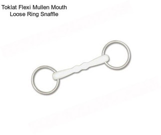 Toklat Flexi Mullen Mouth Loose Ring Snaffle